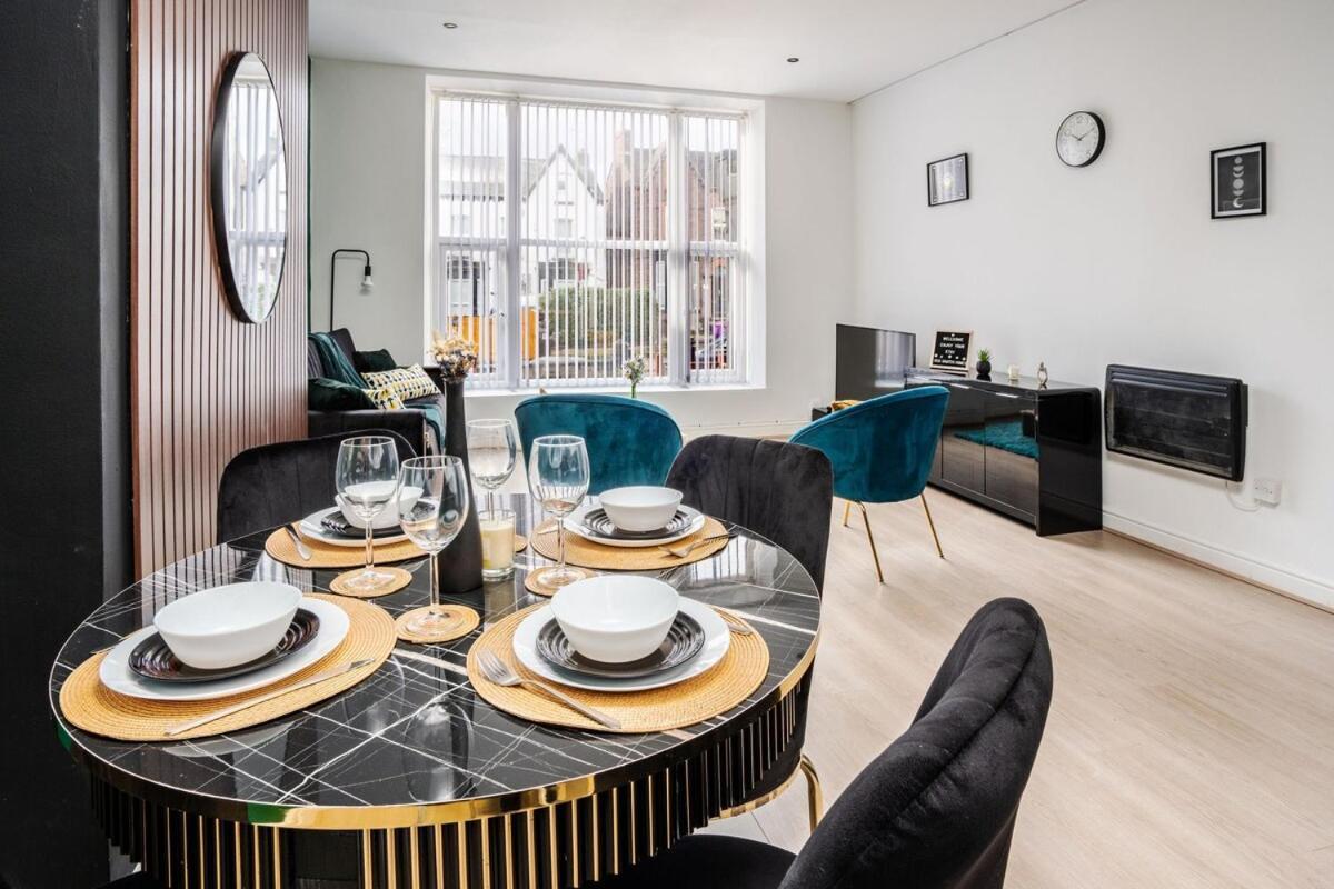 Ferienwohnung Modern 2-Bed Flat, Sleeps 6 Liverpool Exterior foto