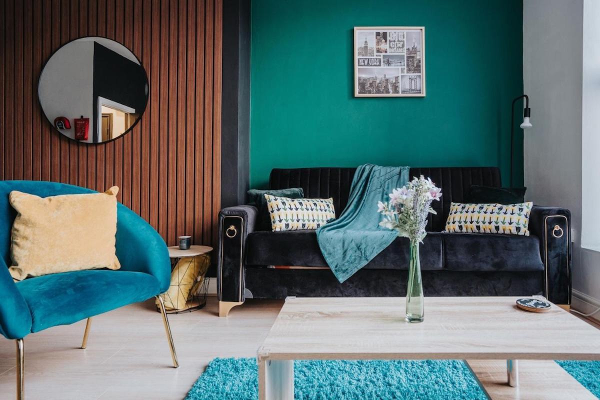 Ferienwohnung Modern 2-Bed Flat, Sleeps 6 Liverpool Exterior foto